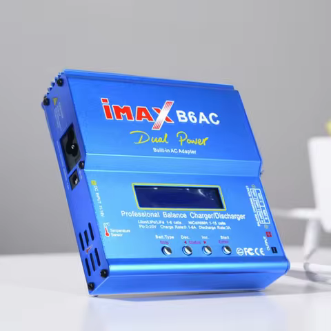 IMAX B6AC LiPo battery balance charger 100~240V Dual Power AC adapter For Li-ion/LiPo/LiFe 1-6 cells