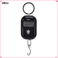 Dilwe BS Luggage Scale Portable Keychain Handle 25kg Weighing Black Hanging Digital