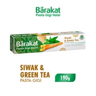 Barakat Siwak & Greentea Toothpaste Tube 190g 75g Toothpaste/