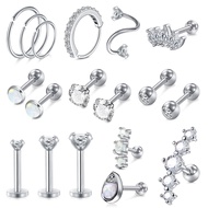 MODRSA Cartilage Earring Cartilage Piercing Jewelry Forward Helix Earrings Cartilage Hoop Earring He