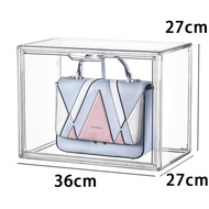 【จัดส่ง24ชม】 หรูหรา กล่องเก็บของสีใส ขนาด 36*27*27ซม.กล่องแสดงของเล่นโปร่งใส ประกอบง่ายไม่ต้องติดกาว ตู้โชว์อะคริลิค กล่องแสดงผล ตู้โชว์สำหรับกระเป๋า สามารถต่อซ้อนกันได้