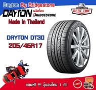 ยางรถยนต์ 205/45R17 Dayton DT30  By Bridgestone จำนวน 1 เส้น