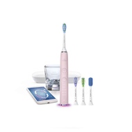 Philips 飛利浦 Sonicare 鑽白極淨智能鑽石音波震動牙刷/電動牙刷-典雅粉(HX9924/22)