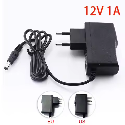 12V 1A 1000mA 100-240V AC to DC Power Adapter Supply Charger Charging adapter for CCTV Camera LED St