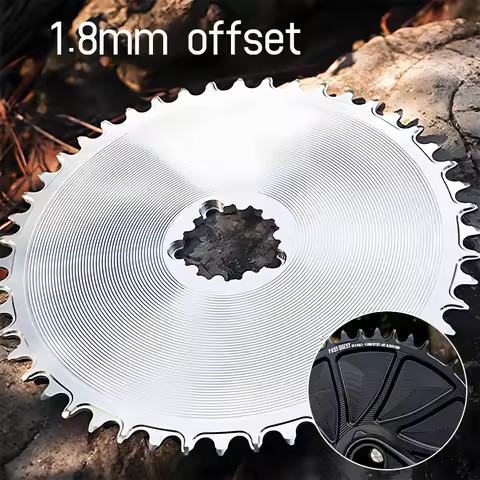 3 Bolt Direct Mount Crown Mtb 42 Teeth For Sram X0 Sx Nx Xx1 Xx Aero Chainring 3-Bolt Silver 1.8mm O