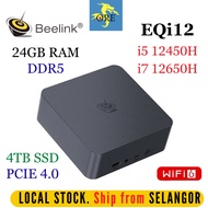 Beelink EQi12 Intel i7 12650 Windows Mini PC 24GB DDR5 RAM 4TB SSD Gaming PC Gaming Computer Desktop