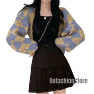 Cardigan batwing oversize kardigan premium sooyun knite cardy crop korean style sweater rajut wanita