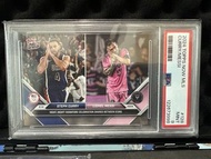2024 Topps Now Curry/Messi Night Night PSA 9