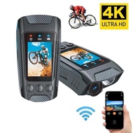 Motorcycle Dash Cam 4K  Action Camera Bike Dash Cam Multifunction DV WiFi Bicycle Driver Recorder
