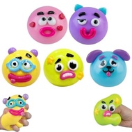 New face-changing soft stress-relief slow-rebound toy for dogs Dog Face Swap Squishy