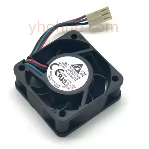 Delta Electronics AFB0412LB R00 DC 12V 0.09A 40x40x15mm Server Cooling Fan