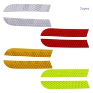 Super Car Bumper Reflective Stickers Reflective Warning Strip Tape Reflector Stickers