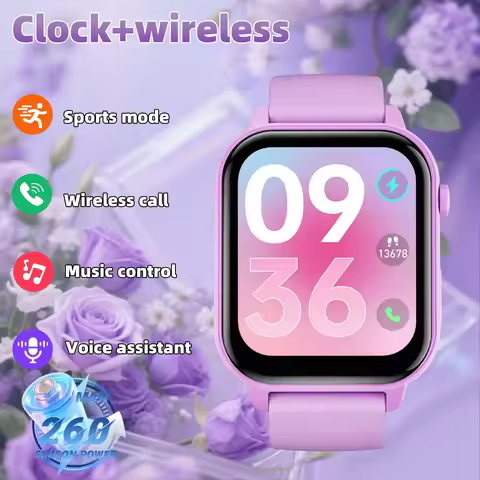 Smart Watch 2026 Personalized Watch Faces Message Reminder SIRI Bluetooth Call Sport Modes Game Men 