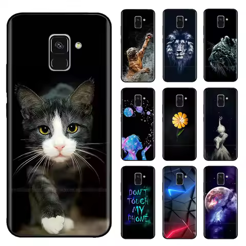 For Samsung Galaxy A8 2018 Phone Case A530F SM-A530F Soft TPU Silicone For Samsung A8 Plus 2018 A8+ 