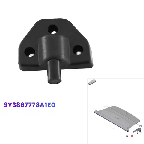 Authentic Rear Right Trunk Cargo Cover Bearing Block Support 9Y3867778A1E0 For Porsche Cayenne 2018-