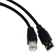RIKYJIC USB 2.0 Male to RJ50 Male AP9827 Console Cable for APC Smart UPS 940-0127B 940-127C 940-0127