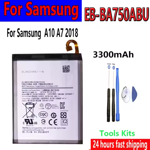 Flash sales 3300mAh EB-BA750ABU rechargeable batteries A7 2018 version A730x A750 SM-A730x A10 2019 