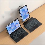 ไทย-อังกฤษ ** มีรางใส่ปากกา** Keyboard Case เคสคีย์บอร์ด เคสหนัง พร้อมเมาส์ และคีย์บอร์ดบลูทูธไร้สาย