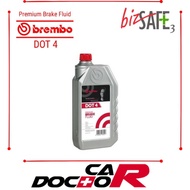 BREMBO PREMIUM BRAKE FLUID DOT 4 1000ML/1L BLEED AIR LOCK ABS TCS LOWER VISCOSCITY HIGHER BOILING PO