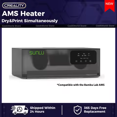 SUNLU AMS Heater 3D Printer Parts Upgraded Bambu AMS Enables Drying while Printing Bambu Lab AMS Hea