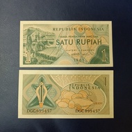 Uang lama 1 rupiah 1961 gress unc