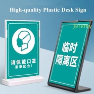 JEREMY1 Acrylic Sign Holders, L-Shaped A4 a5 a6 Menu Display Stand, Art Display Frame T-Shaped Anti 