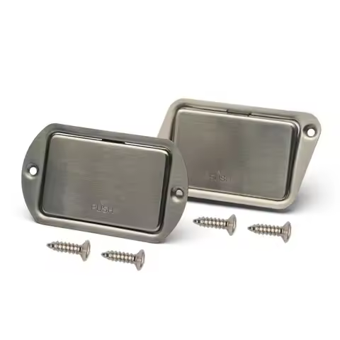 652D Stainless Steel Battery Box Electric Guitar Battery Holder Easy Installation Metal Texture Perf