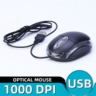 1000 DPI Optical Mouse USB Wired Mouse Office Home Mouse
