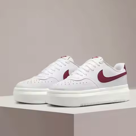 Nike Court Vision 1 Low Unisex Slip-Resistant & Durable - Retro-Style Comfortable Everyday Sneakers 