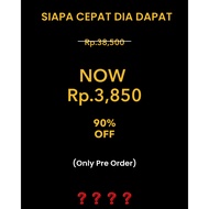 90% IDR3850 SOLD OUT  ON 07 October 2025 First come first served | The property is needed to be used