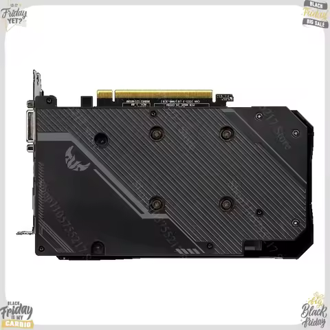 for ASUS TUF Gaming GTX 1660 SUPER Overclocked 6GB Edition HDMI DP DVI Gaming Graphics Card