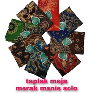 Taplak meja batik Merak manis solo Printing dan Jumputan Taplak meja tamu sekolah kantor dll