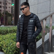 EA7 Hooded Down Jacket (Silver Letter/Gold Letter) {2nd Floor International Boutique}