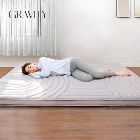 Roll up Japanese Floor Futon Mattress 100% Cotton Folding Futon CushionTatami Sleeping Mat for Colch