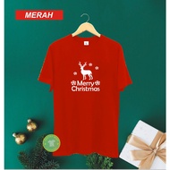 Merry CHRISTMAS/DTF VEXTOR DEER/ men's clothing tops T-shirts T-shirts with funny pictures and words