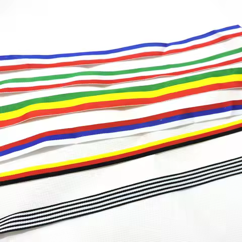 Party 20MM 9 Yard Polyester Grosgrain Ribbon Russia Italy Flag Decorative Ribbon Bow for Bracelet We