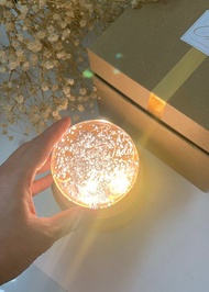 【客制】刻字 水晶球 座枱燈 小夜燈 畢業 生日 升遷 移民 結婚