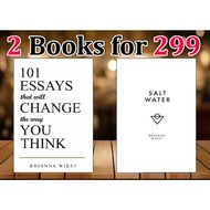 101 essays the will change the way you think/Salt Water Paperback