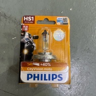 Philips PremiumVision Moto 12V HS1 35/35W Motorcycle Headlight Halogen Bulb