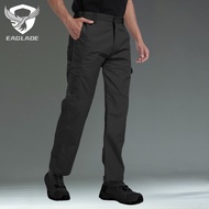 EAGLADE Tactical Cargo Pants for Men in Black S-3XL JT-PJK55 A01