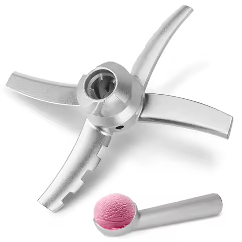 Blade Replacement Accessories for Ninja Creami Deluxe NC501 Series Ice Cream Makers, Replacement Par