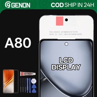 Genon IPS 90Hz LCD for itel A80 LCD Display Touch Screen with Frame Replacement Parts