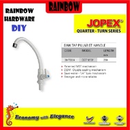 JOPEX QSTP01W QUARTER-TURN PVC PILLAR SINK TAP / KEPALA PAIP SINKI