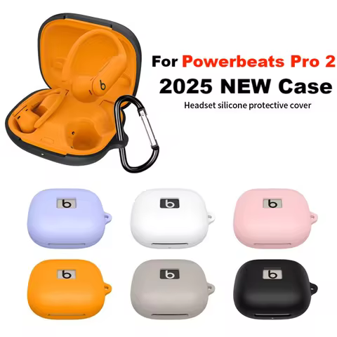 Stronger fall resistance Headphones case For Powerbeats pro2 Earphone case For POWERBEATS PRO 2 Blue