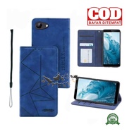 Case Vivo Y71 Vivo 1724 Sarung Hp Dompet Kulit Flip Cover Magnet Tanpa KancingKesing Headphone Buka
