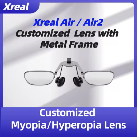 Xreal Air Nreal Air Myopia Lens Aspheric Resin Anti Blue Light Glasses Prescription Lenses Customize