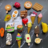 Refrigerator Magnets Summer Cone Chocolate Ice Cream Ice Cream Cute Ice Cream Refrigerator Magnets H