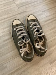 converse 1970 綠帆布鞋(23)