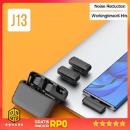 SENXIN Wireless Lavalier Microphone Podcast Live 2.4G USB Type C 2 Mic - J13 Original 99 Square