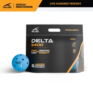 Hundred Delta S400 (Pack of 6) Indoor Pickleball Ball